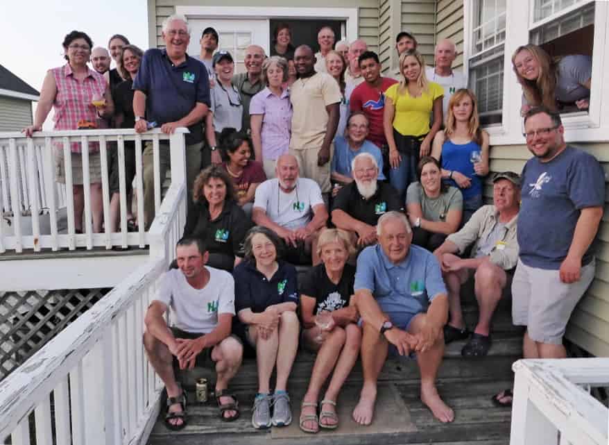 The 2015 NJ Shorebird Project Team at our base in Reeds Beach, NJ