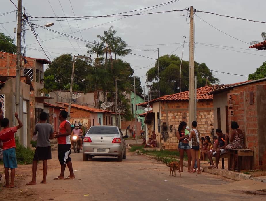 a small part of the sprawling city of Sao Jose de Ribamar.