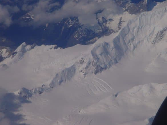 The Andes from the Airplane